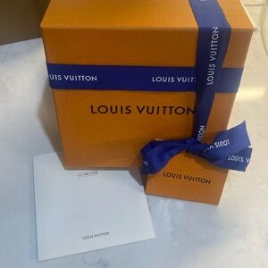 Louis Vuitton Orange and Blue Gift Box